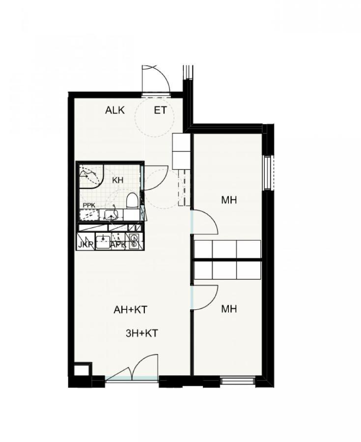 Forenom Aparthotel Tampere Kaleva Zewnętrze zdjęcie